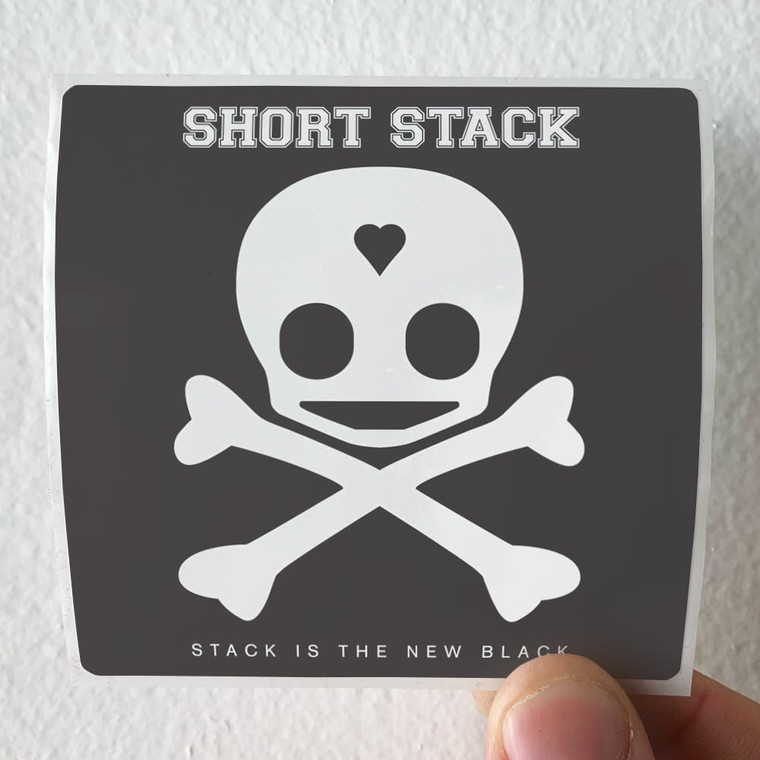 Short Stack Stack Is The New Black Album Cover Sticker