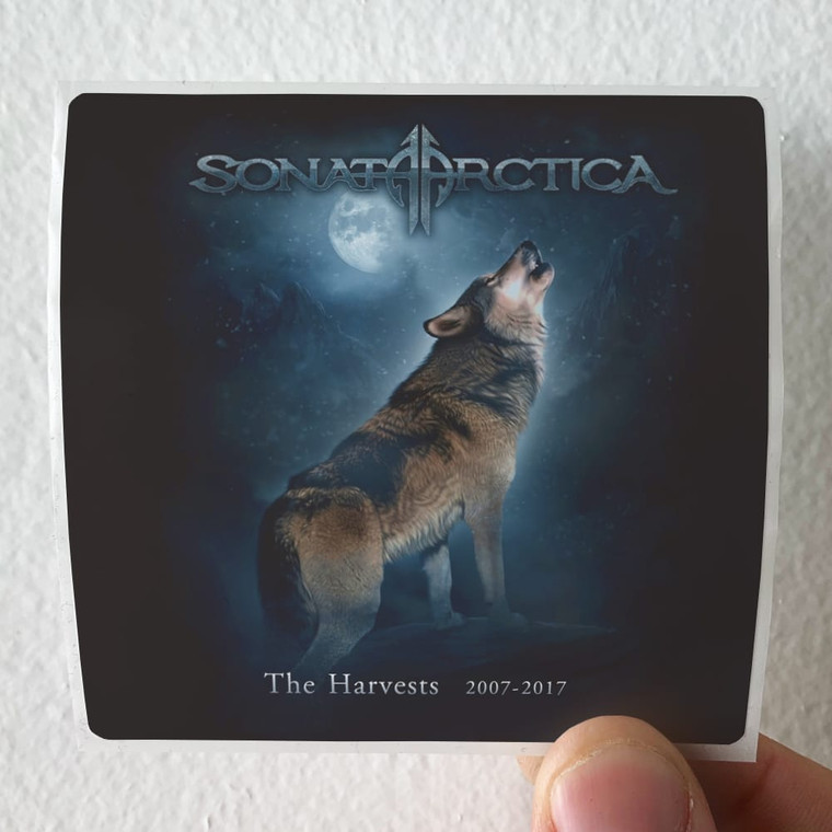 Sonata Arctica The Harvests 2007 2017 Album Cover Sticker