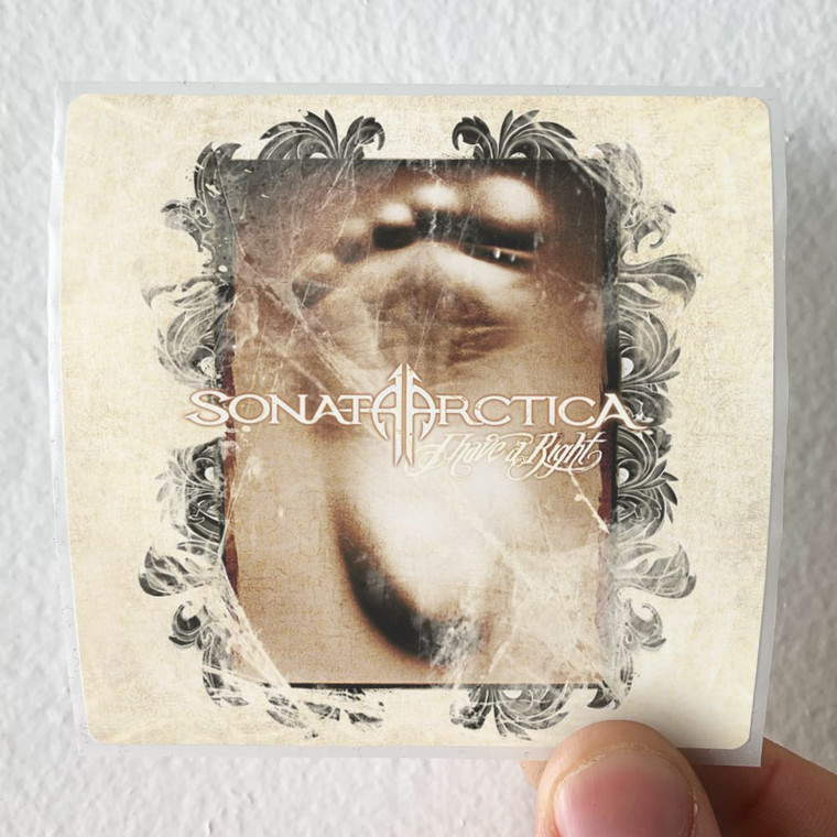 Sonata Arctica I Have A Right Album Cover Sticker
