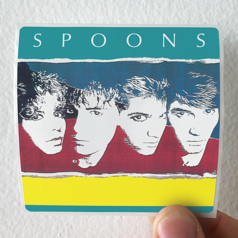 Spoons Talk Back Album Cover Sticker