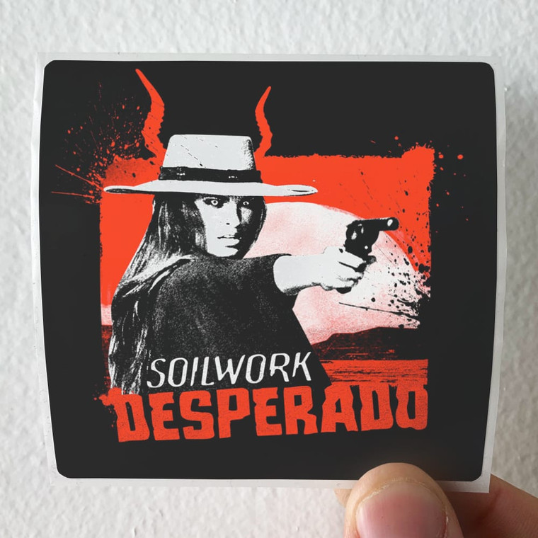 Soilwork Desperado Radio Edit Album Cover Sticker