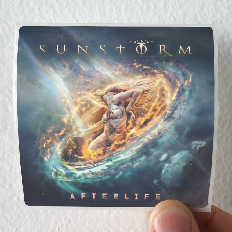 Sunstorm Aferlife Album Cover Sticker