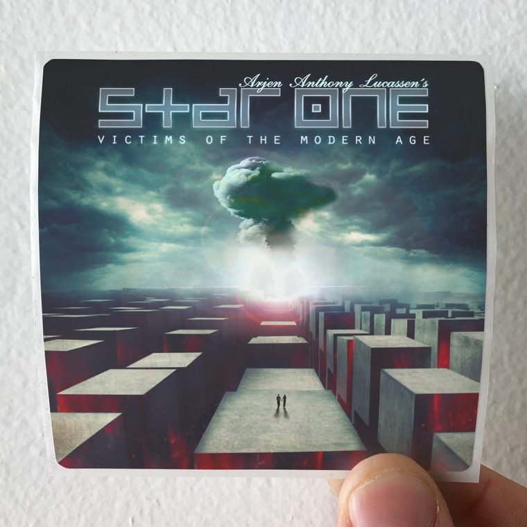 Star One Victims Of The Modern Age Album Cover Sticker