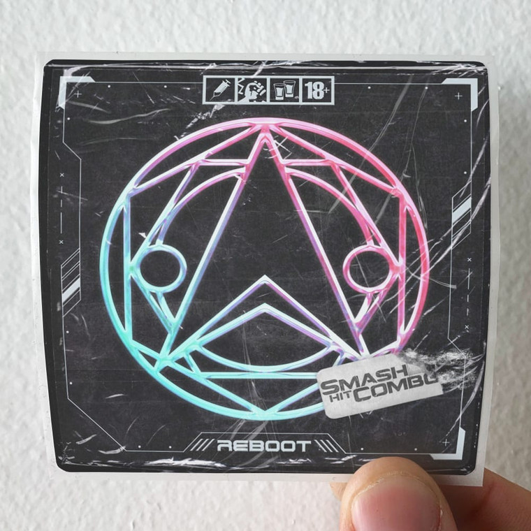 Smash Hit Combo Reboot Album Cover Sticker Smash Hit Combo Reboot Album Cover Sticker