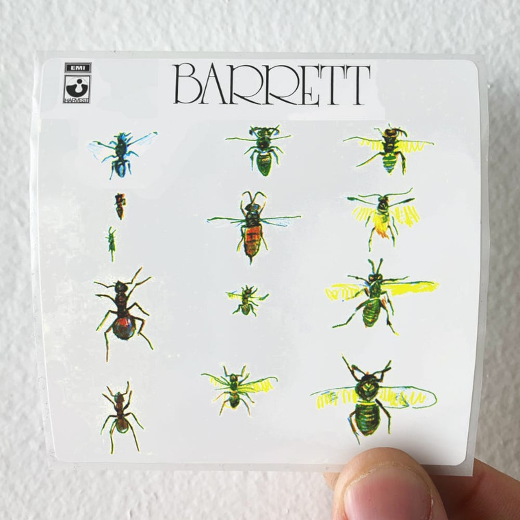 Syd Barrett Barrett 2 Album Cover Sticker