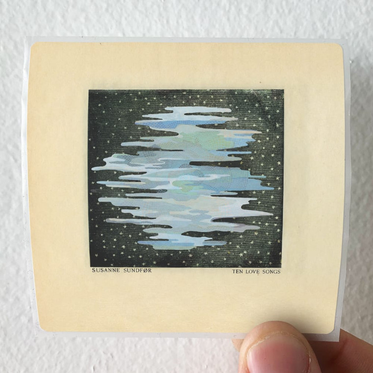 Susanne Sundfor Ten Love Songs Album Cover Sticker