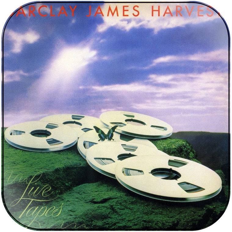 Barclay James Harvest Live Album Cover Sticker Album Cover Sticker