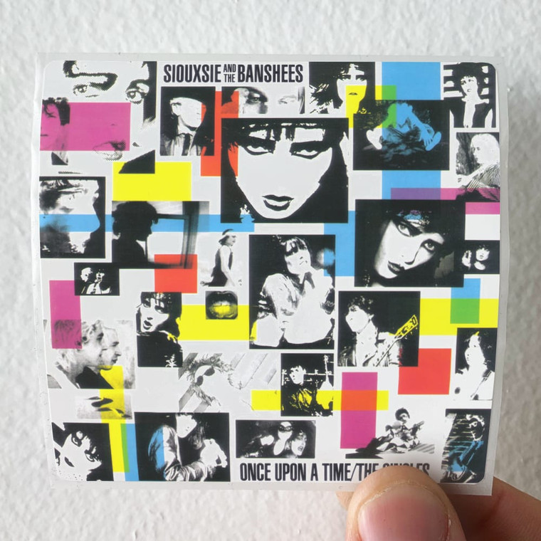 Siouxsie and the Banshees Once Upon A Time The Singles Album Cover Sticker