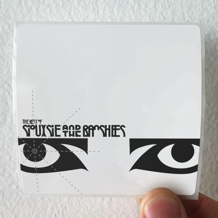 Siouxsie and the Banshees The Best Of Siouxsie And The Banshees Album Cover Sticker