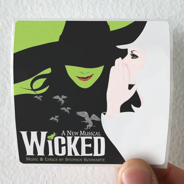 Stephen Schwartz Wicked 2003 Original Broadway Cast Album Cover Sticker