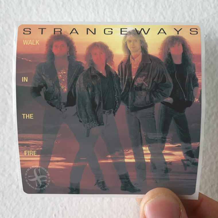 Strangeways Walk In The Fire Album Cover Sticker
