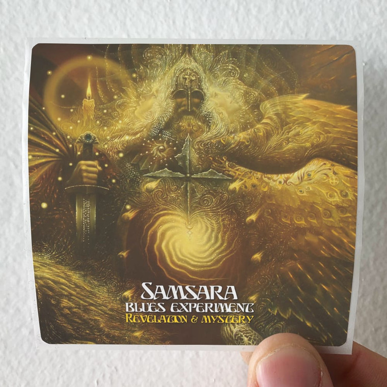Samsara Blues Experiment Revelation Mystery Album Cover Sticker