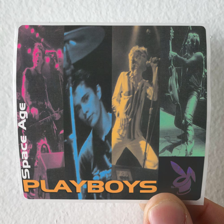 Space Age Playboys New Rock Underground Album Cover Sticker