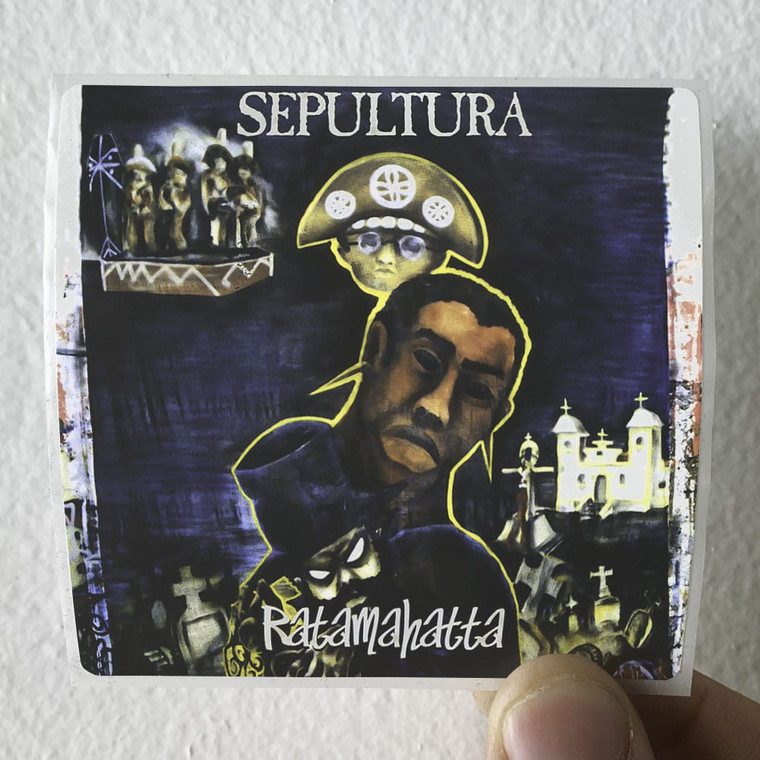 Sepultura Ratamahatta 1 Album Cover Sticker