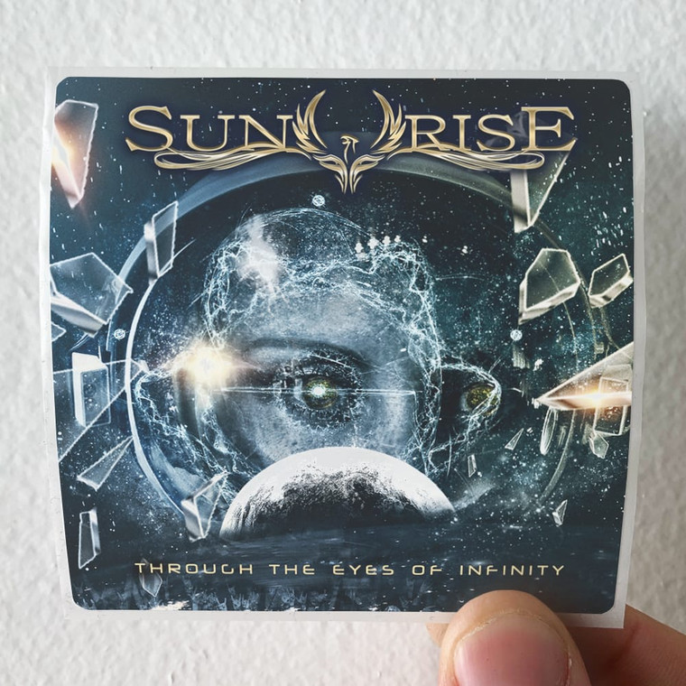 Sunrise Through The Eyes Of Infinity Album Cover Sticker