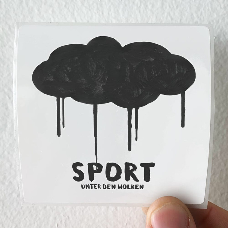 Sport Unter Den Wolken Album Cover Sticker