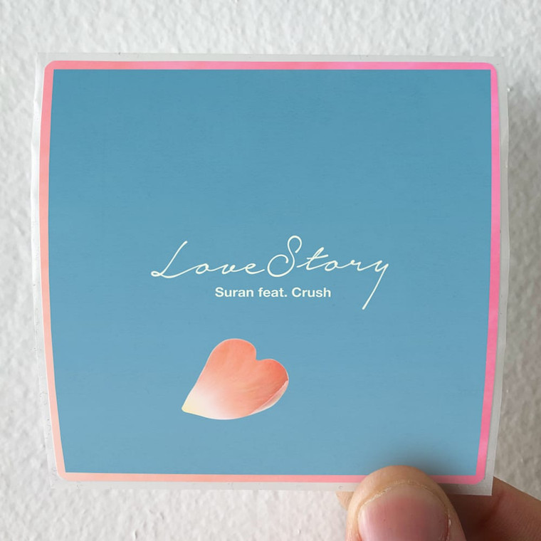 Suran Love Story Album Cover Sticker
