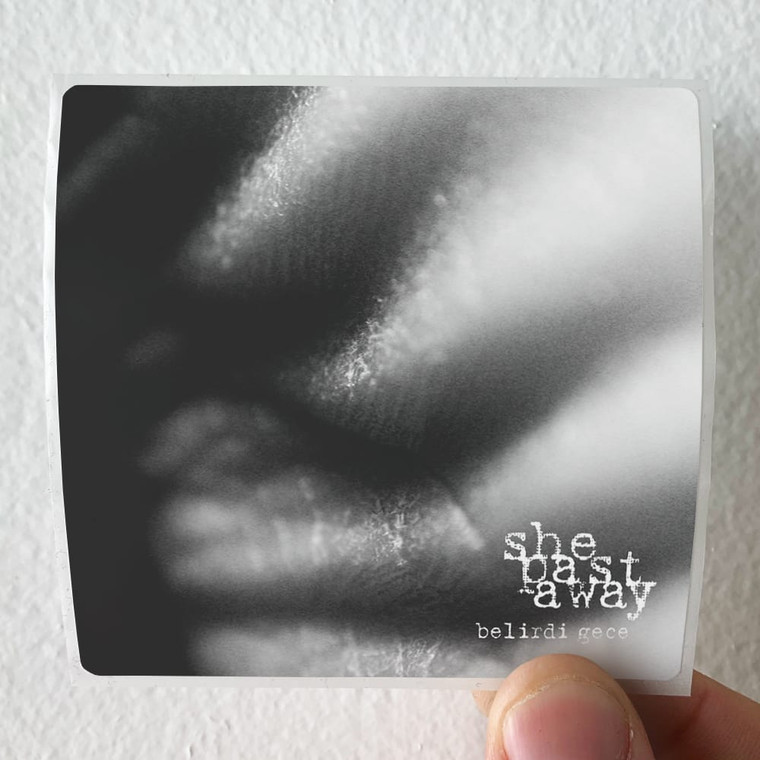 She Past Away Belirdi Gece 1 Album Cover Sticker