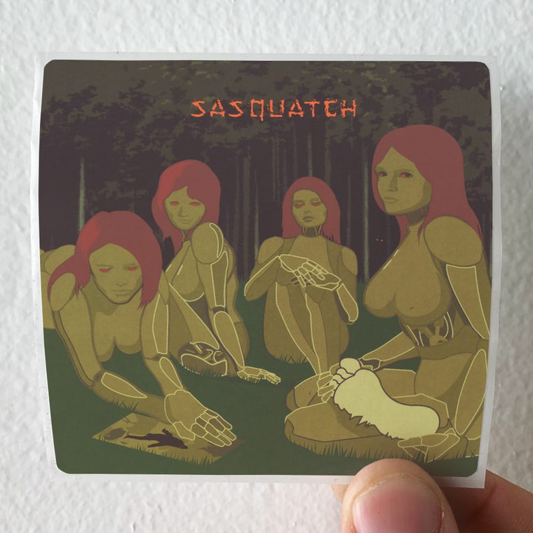 Sasquatch Sasquatch Album Cover Sticker
