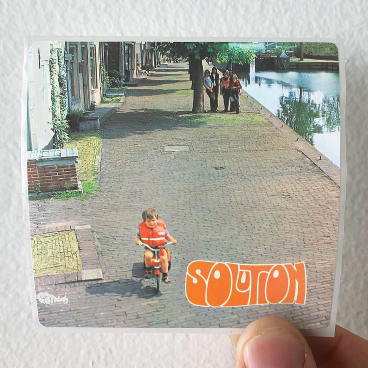 Solution Solution Album Cover Sticker