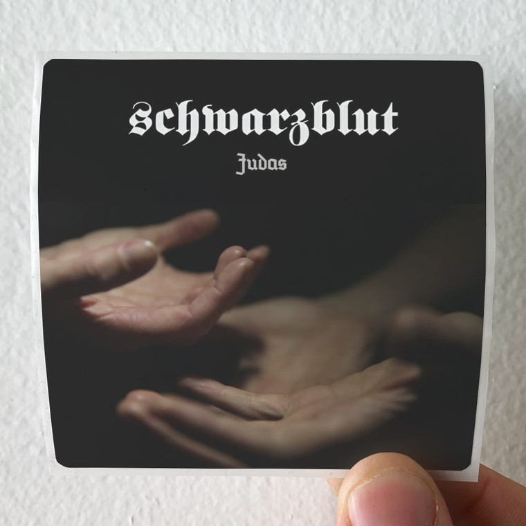 Schwarzblut Judas Album Cover Sticker