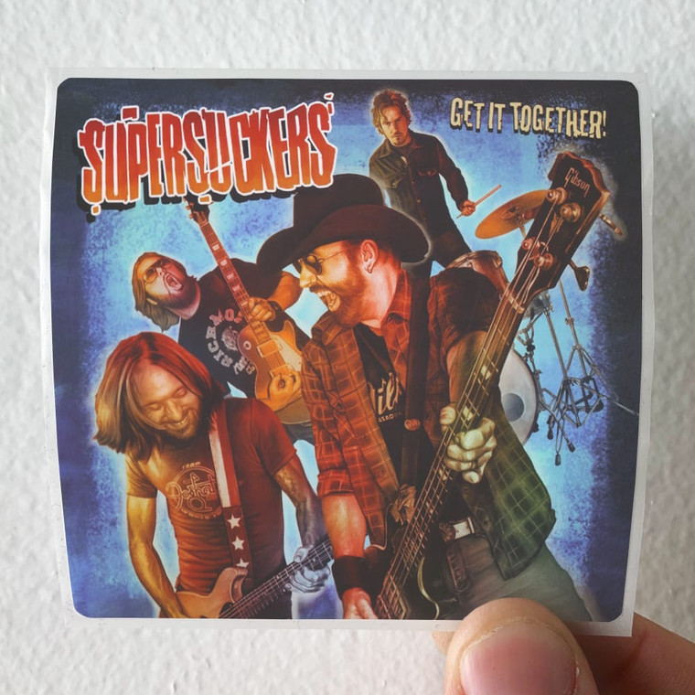 Supersuckers Get It Together Album Cover Sticker