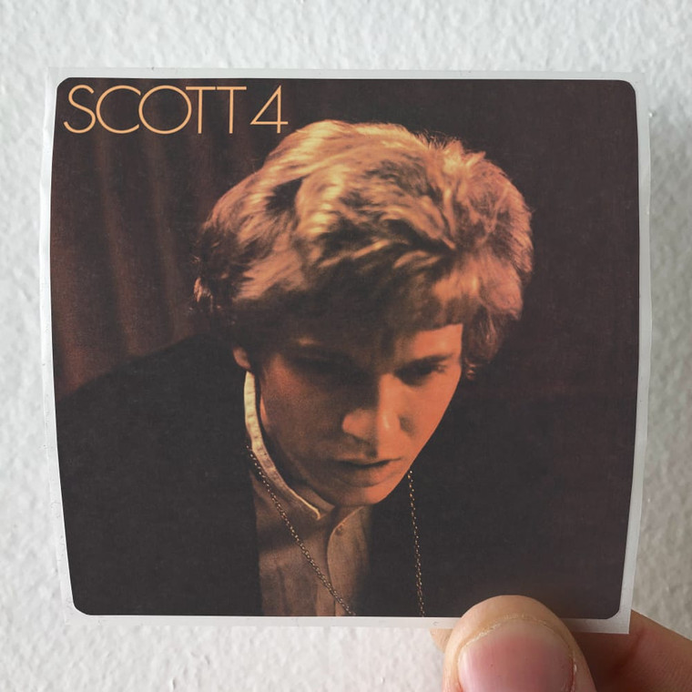 Scott Walker Scott 4 Album Cover Sticker