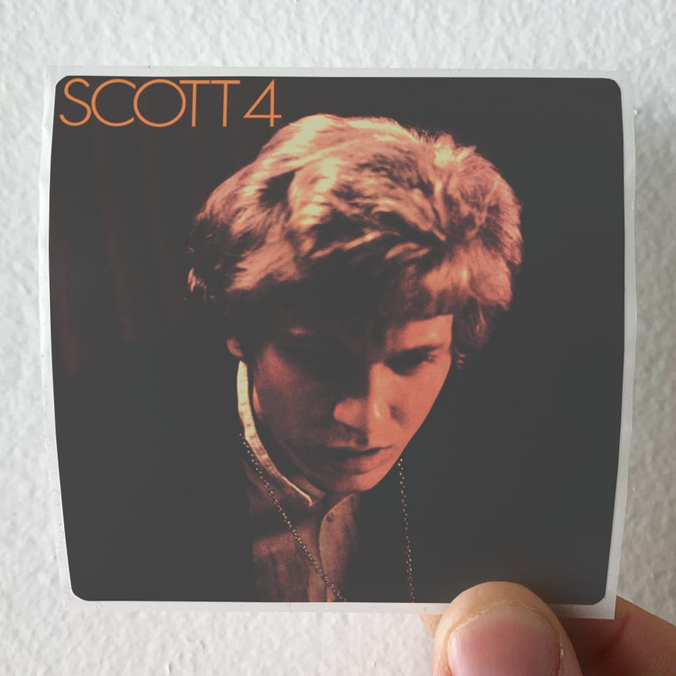 Scott Walker Scott 4 1 Album Cover Sticker