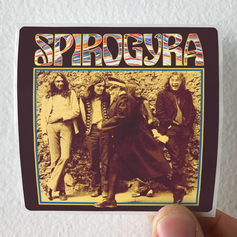 Spirogyra St Radigunds Album Cover Sticker