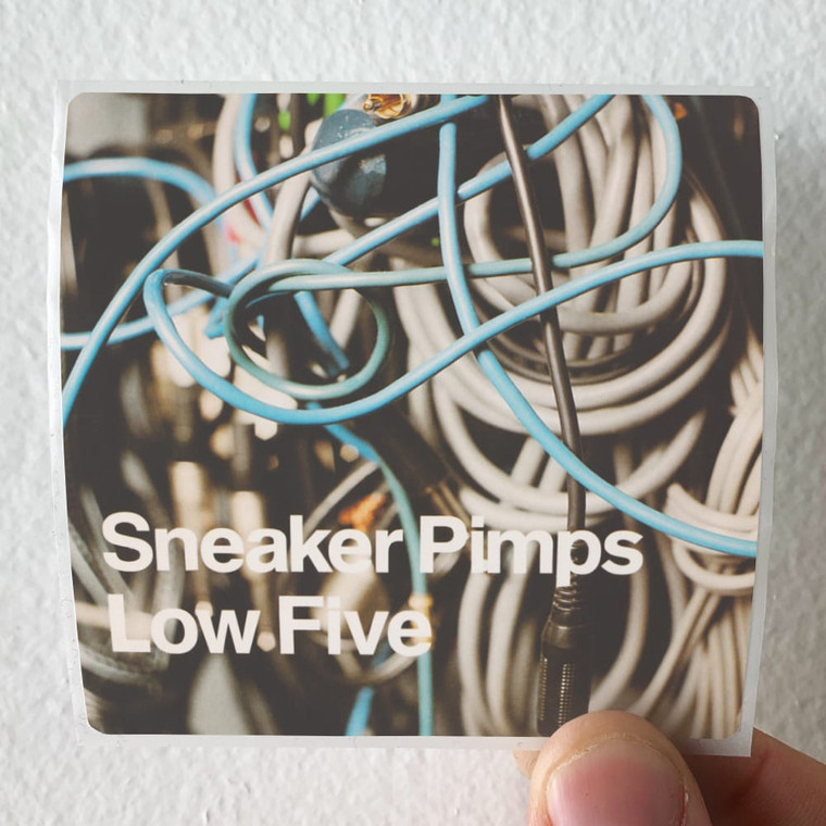 Sneaker Pimps Low Five 2 Album Cover Sticker Sneaker Pimps Low Five 2 Album Cover Sticker