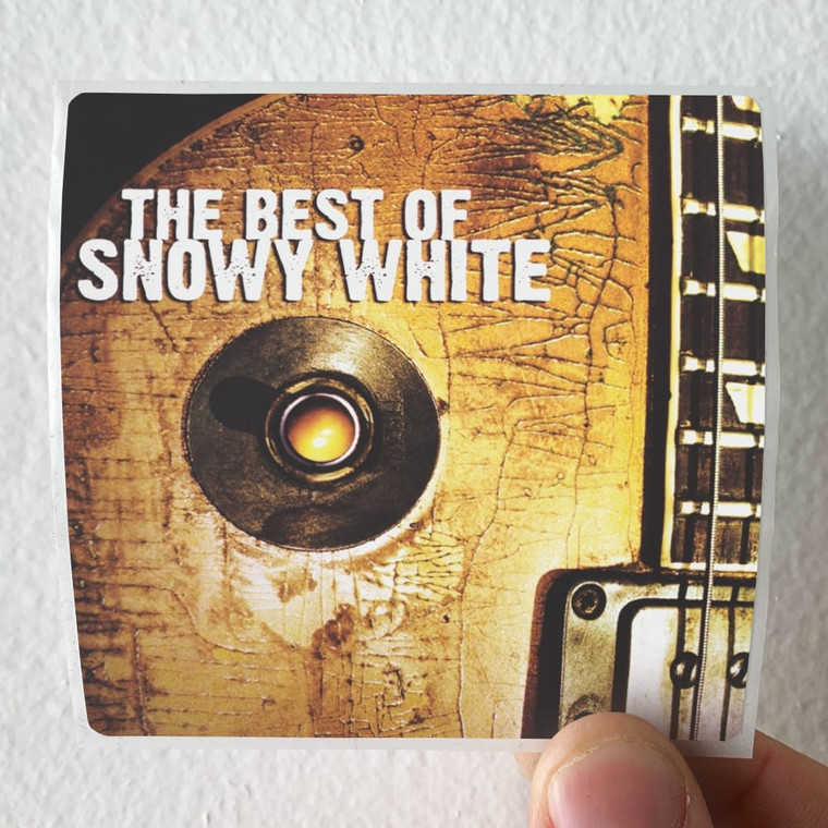 Snowy White The Best Of Snowy White Album Cover Sticker