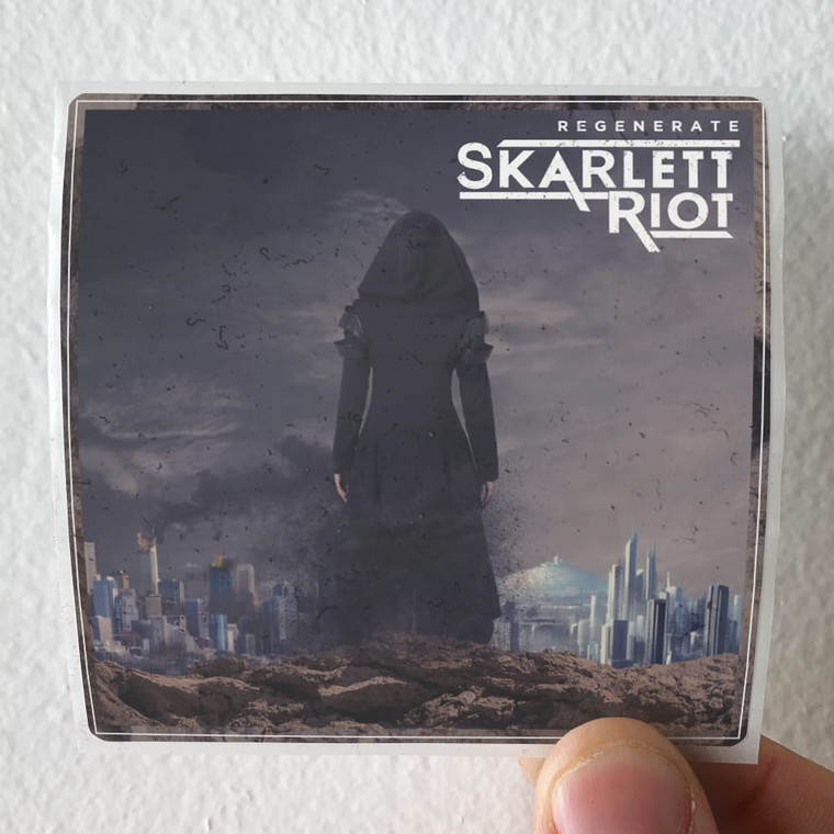 Skarlett Riot Regenerate Album Cover Sticker