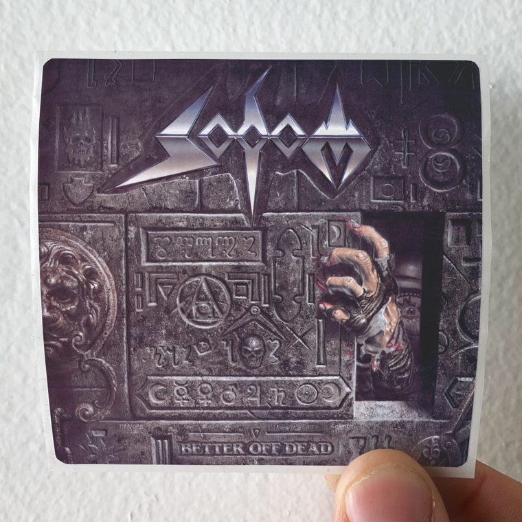 Sodom Better Off Dead 1 Album Cover Sticker