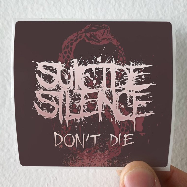 Suicide Silence Dont Die Album Cover Sticker