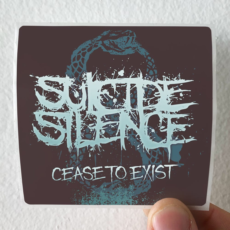Suicide Silence Cease To Exist Album Cover Sticker