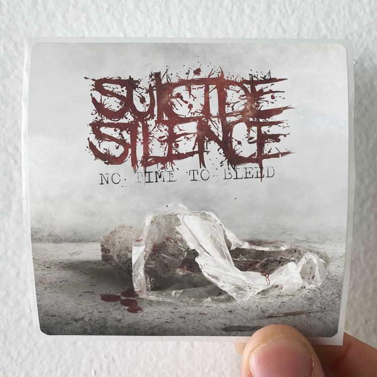 Suicide Silence No Time To Bleed Album Cover Sticker Suicide Silence No Time To Bleed Album Cover Sticker