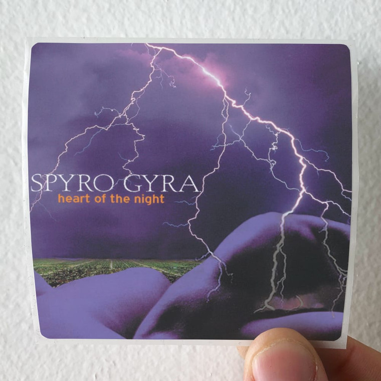 Spyro Gyra Heart Of The Night Album Cover Sticker