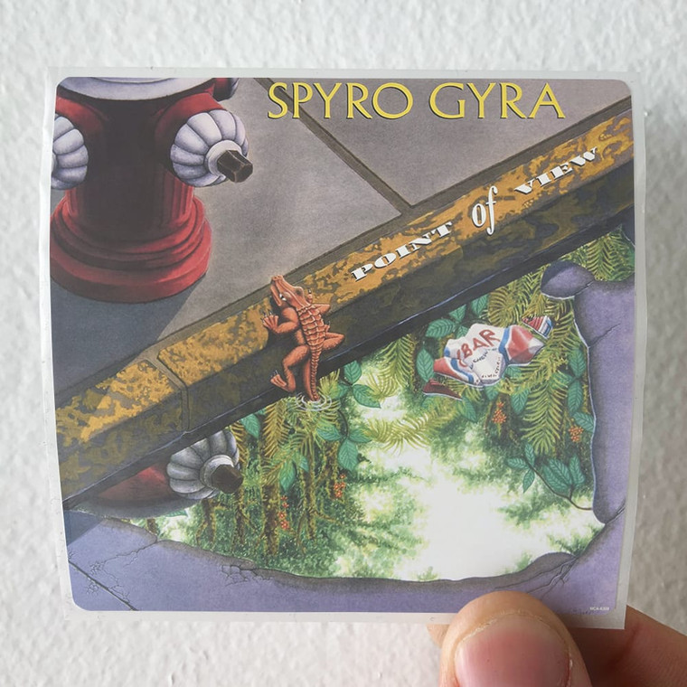 Spyro Gyra Point Of View Album Cover Sticker