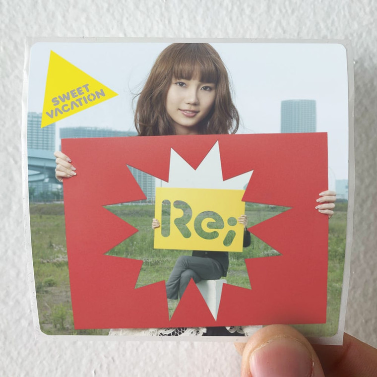 Sweet Vacation Re Album Cover Sticker