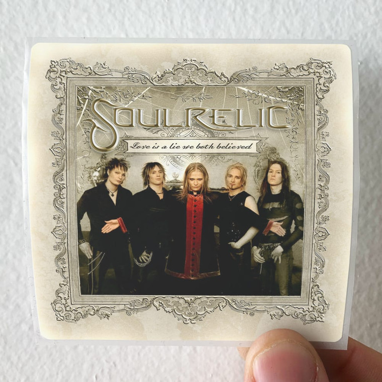 Soulrelic Love Is A Lie We Both Believed Album Cover Sticker