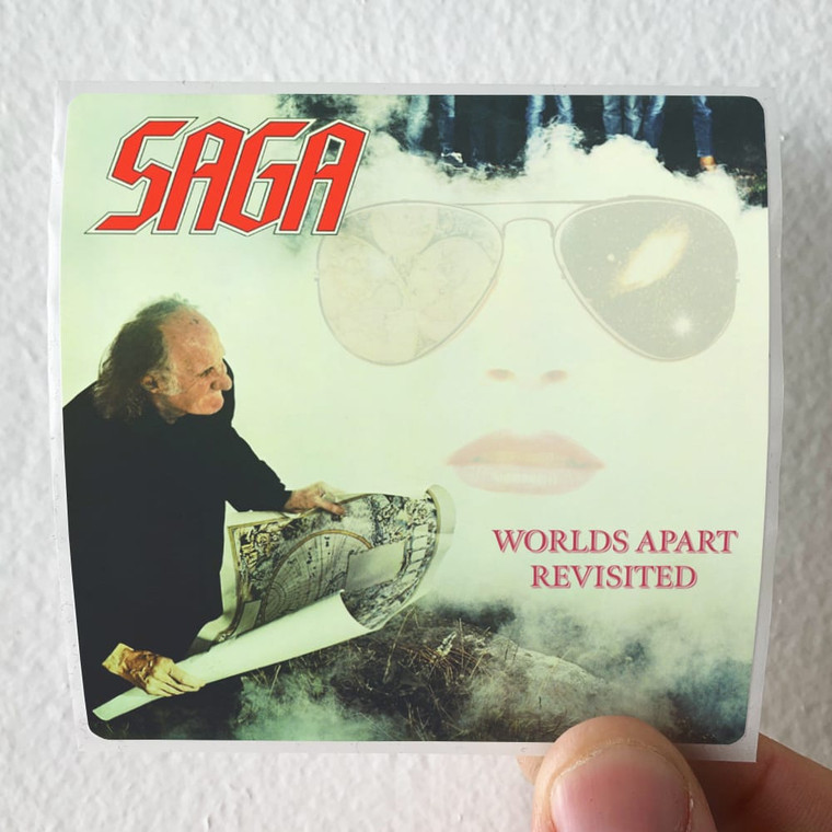 Saga Worlds Apart Revisited Album Cover Sticker Saga Worlds Apart Revisited Album Cover Sticker