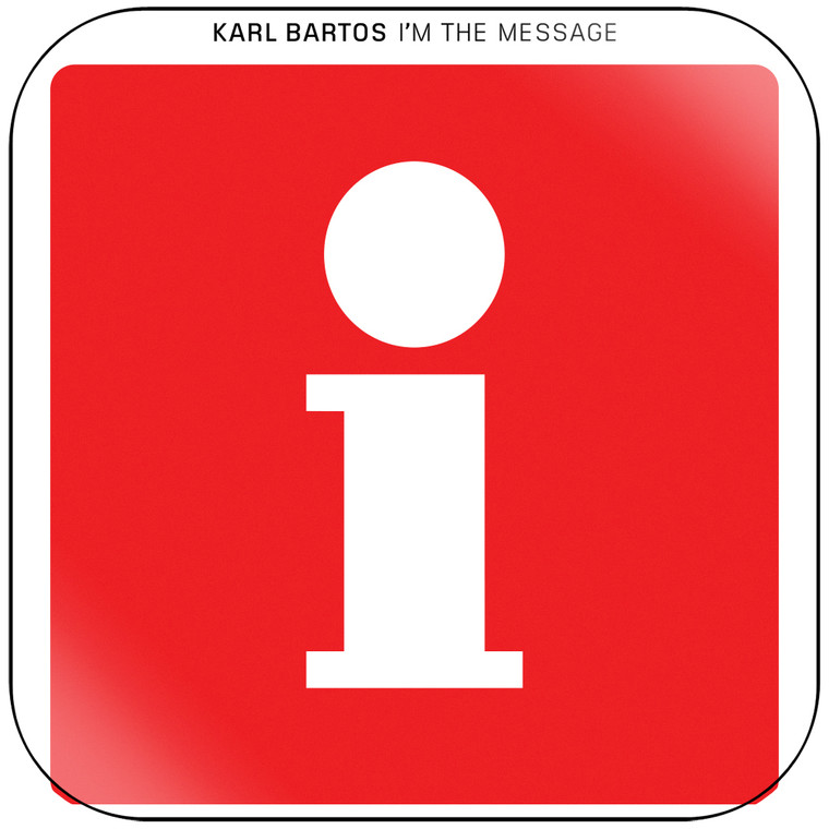 Karl Bartos Im The Message-2 Album Cover Sticker Album Cover Sticker