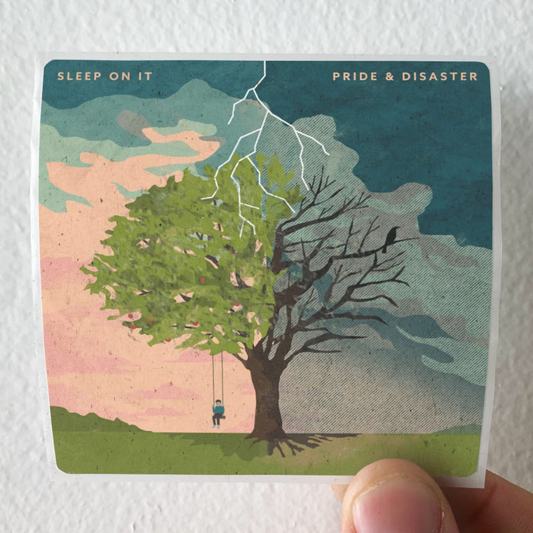 Sleep On It Pride Disaster Album Cover Sticker