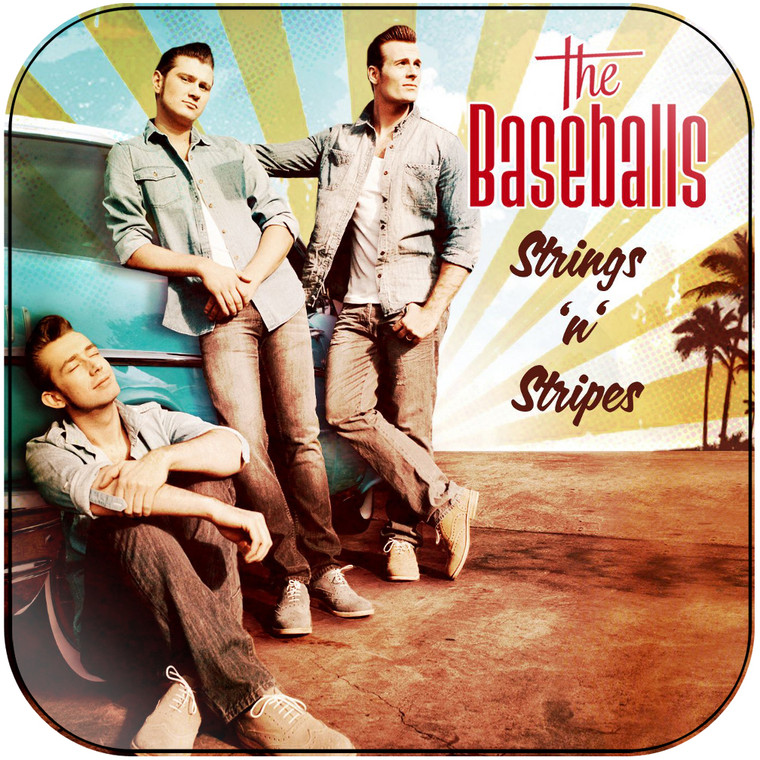 The Baseballs Umbrella Album Cover Sticker Album Cover Sticker