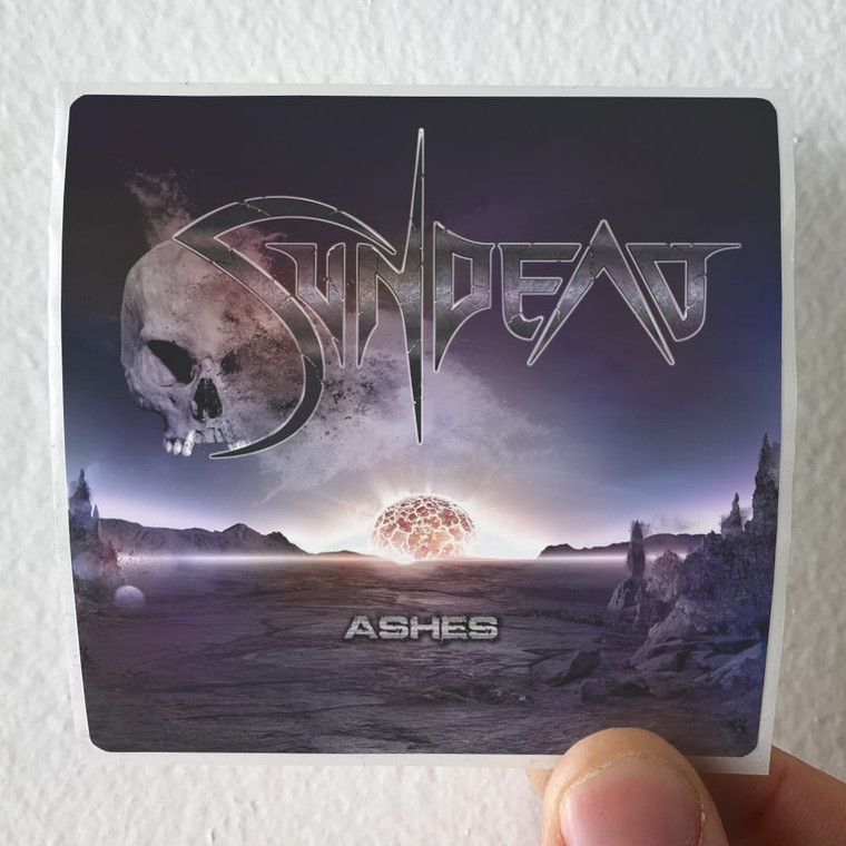 Sundead Ashes Album Cover Sticker