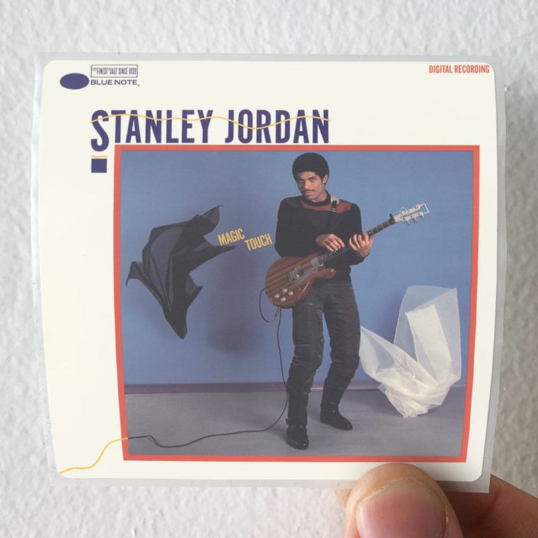 Stanley Jordan Magic Touch Album Cover Sticker