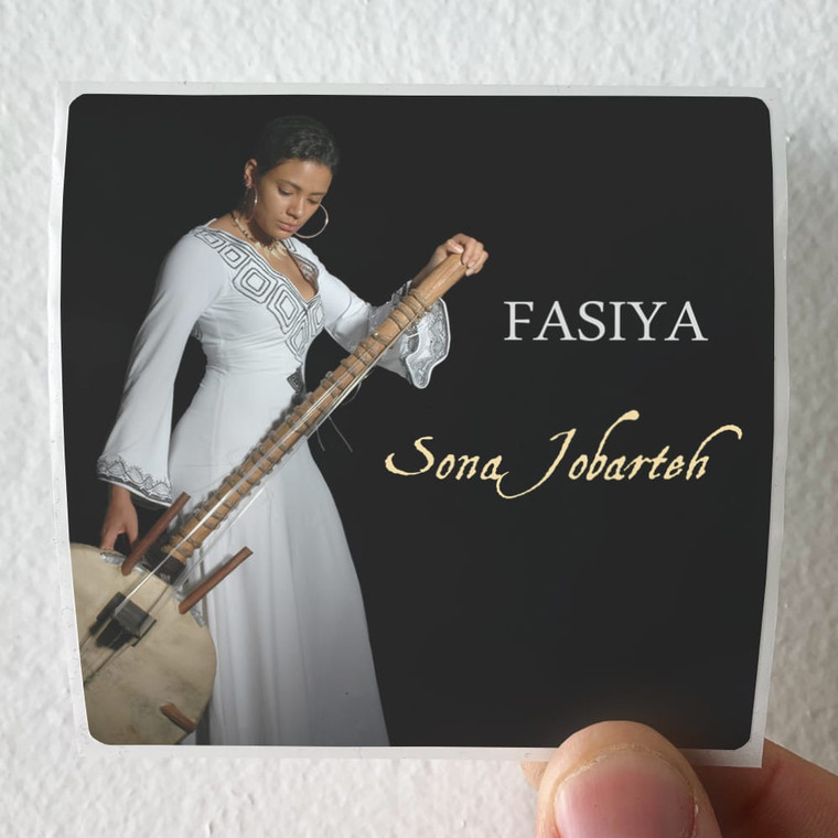 Sona Jobarteh Fasiya Album Cover Sticker