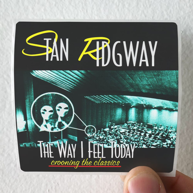 Stan Ridgway The Way I Feel Today Album Cover Sticker