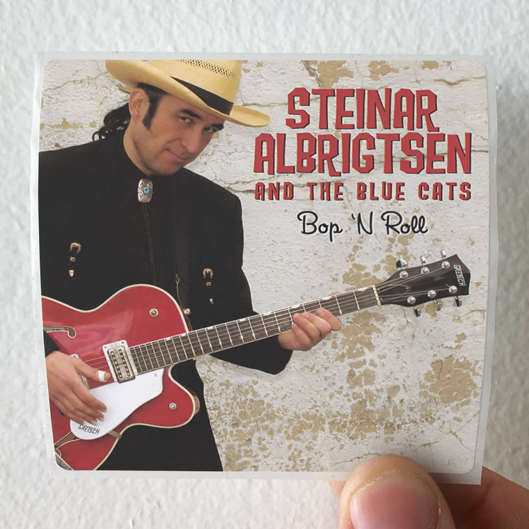 Steinar Albrigtsen Bop N Roll Album Cover Sticker