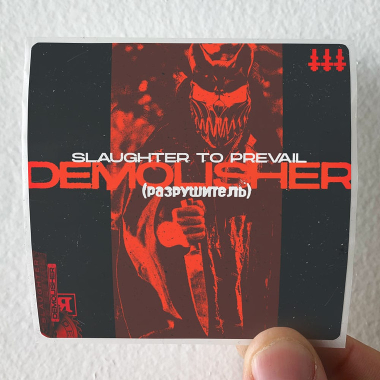Slaughter to Prevail Demolisher Album Cover Sticker
